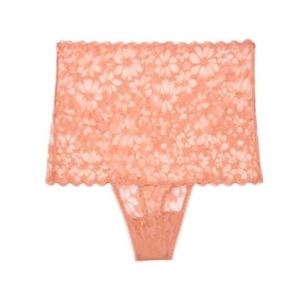 Victoria's Secret High Waist Thong Daisy Lace NWT! medium - Picture 3 of 6